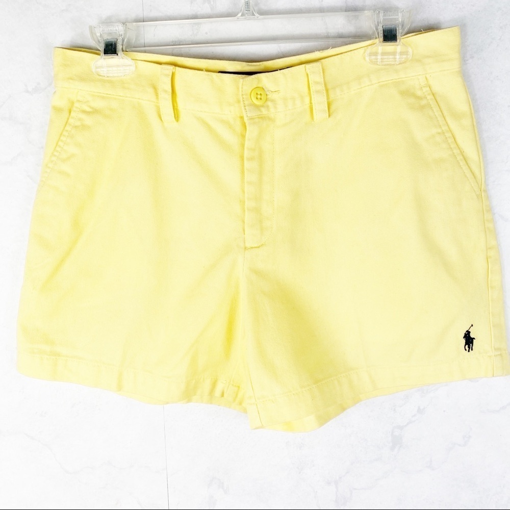 [Ralph Lauren] Yellow Chino Shorts